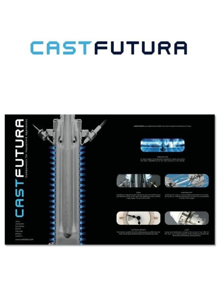 ALPHA Cocina de Gas VULCANO ELITE -90 Negro Mate. Encendido Automático, Wok, Ventilador y Temporizador en horno. **Alta Gama**