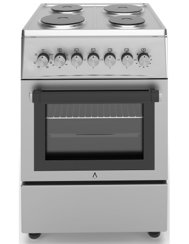 ALPHA Cocina Eléctrica VULCANO LUX-60E Inox,...