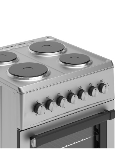 ALPHA Cocina Eléctrica VULCANO LUX-60E Inox,...