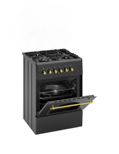 ALPHA  Cocina de Gas VULCANO GOLD-60 Rustica...