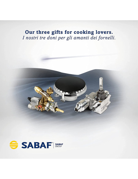 ALPHA  Cocina de Gas VULCANO GOLD-60 Rustica Oro. Encendido automático, Wok, Ventilador y Temporizador. *Alta Gama*