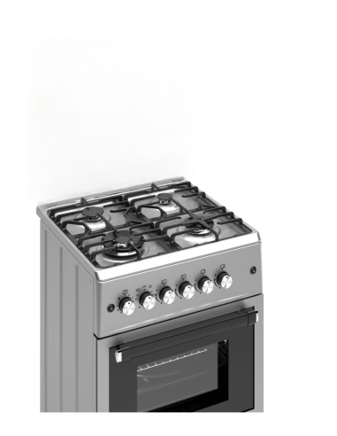 ALPHA Cocina de Gas VULCANO LUX-60 Inox....