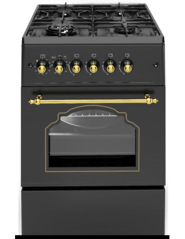 ALPHA  Cocina de Gas VULCANO GOLD-60 Rustica...