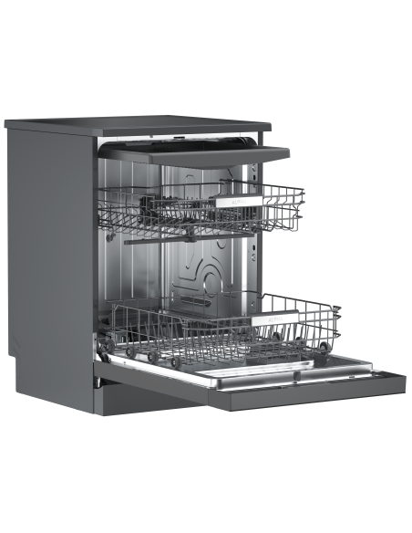 ALPHA Lavavajillas POSEIDON ELITE PRO, Auto Door Open, DualZone, 14ser., Negro *Alta Gama*