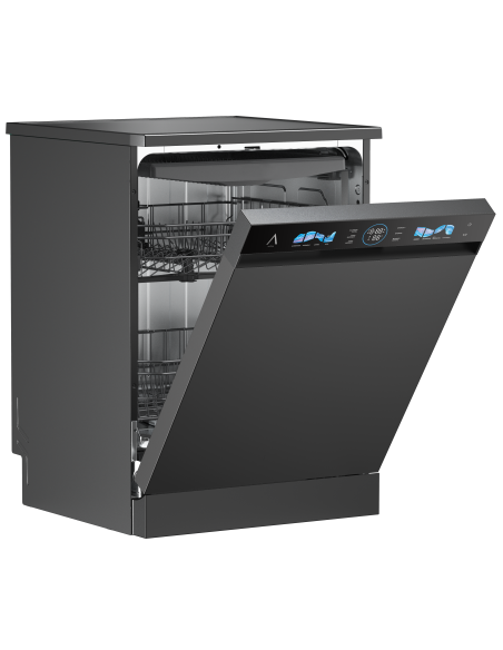 ALPHA Lavavajillas POSEIDON ELITE PRO, Auto Door Open, DualZone, 14ser., Negro *Alta Gama*