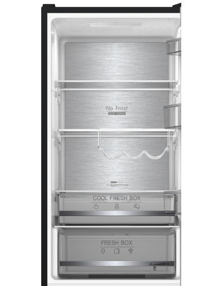 ALPHA Frigorífico Combi Pegasus Elite Pro-195, 195X60cm, Cristal Negro, No Frost, Zona 0, Inverter, *Alta Gama*