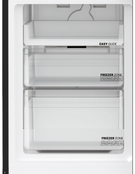 ALPHA Frigorífico Combi Pegasus Elite-180, 180X55cm, Negro, No Frost, Inverter, *Alta Gama*