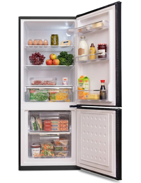 ALPHA Frigorífico Combi Pegasus Elite Pro-145, 142X55cm, Cristal Negro, Cíclico, *Alta Gama*