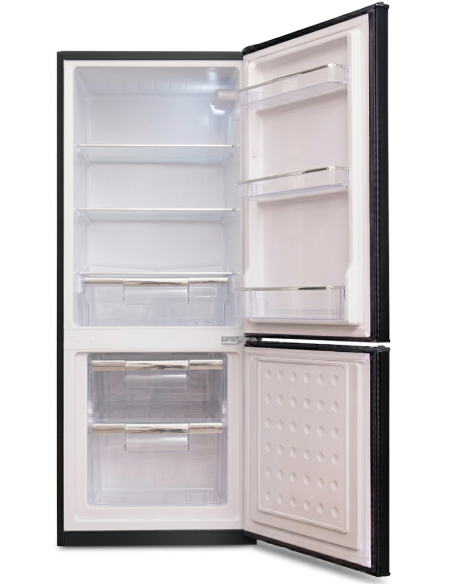 ALPHA Frigorífico Combi Pegasus Elite Pro-145, 142X55cm, Cristal Negro, Cíclico, *Alta Gama*