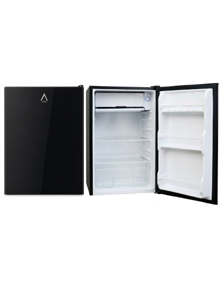 ALPHA Frigorífico Combi Pegasus Elite Pro-50, 83X47cm, Cristal Negro, Cíclico, *Alta Gama*