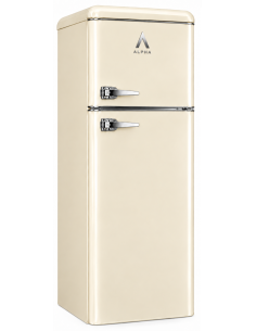 ALPHA Frigorífico Pegasus Retro Cream, 133X46cm, Retro... 2