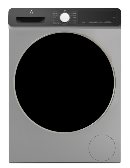 ALPHA Lavadora TITAN Lux-12, Eficiencia A, Digital Drive Motor, TWINJET, 1.400rpm, 12kg, Gris *Alta Gama*