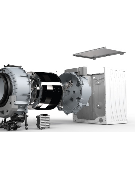 ALPHA Lavadora TITAN-9, Eficiencia A, Digital Drive Motor, TWINJET, 1.400rpm, 9kg, Blanca *Alta Gama*